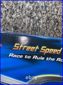 2005 Hot Wheels STREET SPEED CHALLENGE Slot Car Track CHARGER & SUPERBIRD SEALED