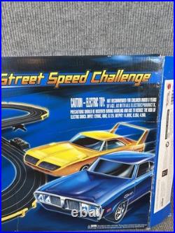 2005 Hot Wheels Street Speed Challenge Slot Car Track Charger Superbird Complete