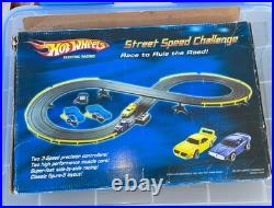 2005 Hot Wheels Street Speed Challenge Slot Car Track Charger & Superbird open b
