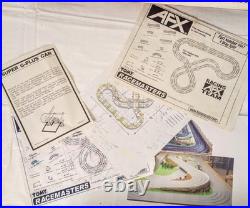 2007 Tomy AFX 4 Way Split Slot Car Racemasters Set #9947 Complete Track, No Cars