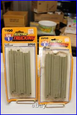 36 Pieces of TYCO US 1 Electric Trucking Slot Car Track HO Scale Various Sizes