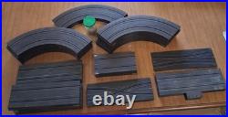 4 HO AFX Slot Cars plus Track