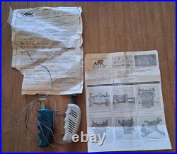 4 HO AFX Slot Cars plus Track