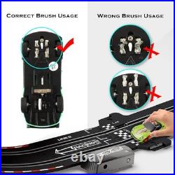 40FT Slot Car Race Track Set Electric Powered Super Loop Speedway with Four C