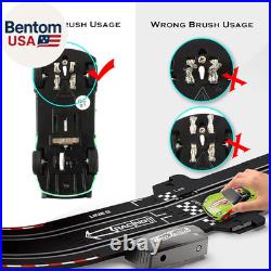 40FT Slot Car Race Track Set Electric Powered Super Loop Speedway with Four Cars