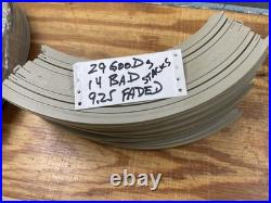 43 Piece Lot TYCO US-1 ELECTRIC TRUCKING Curve Track 5831 9 1/4 Curve