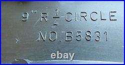 5 Vtg Tyco 9 1/4 Circle B5831 Slot Car Track Pieces Made In Hong Kong 1 Lot