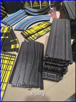 70's AFX Slot Car Track, Cobble, Wiggle, Starter, Squeeze, Lazer, Lot of 246