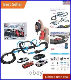 8.4m High-Speed Slot Car Race Track Set with 4 Licensed Cars & Remote Control 8.4m High-Speed Slot Car Race Track Set with 4 Licensed Cars & Remote Control
