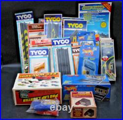 8 Lbs Vintage 1970s 1980s 1990s TYCO HO Slot Car TRACK LOT NEW On Card