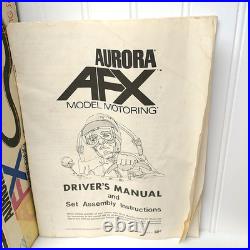 AFX 1973 Aurora 2039 California Speedway +Slot Car Lot +Track +ACCS +Box Set