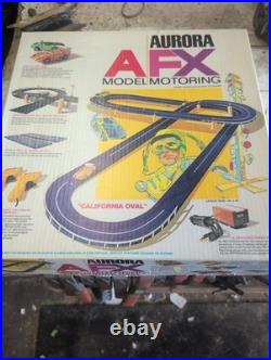 AFX 1973 Aurora Slot Car Track No. 1327 California Oval Complete Unopened Unused