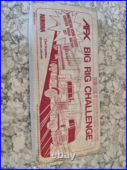 AFX/Aurora Big Rig Challenge Slot Car Track Complete Chef Boyardee Trucks New