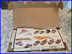 AFX/Aurora Big Rig Challenge Slot Car Track Complete Chef Boyardee Trucks New