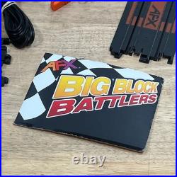AFX Aurora Slot Car Track Parts Lot Big Block Battlers Power Controllers Tested