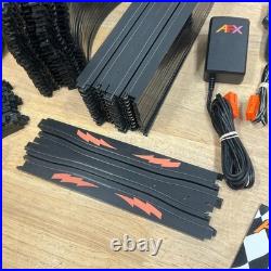 AFX Aurora Slot Car Track Parts Lot Big Block Battlers Power Controllers Tested