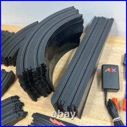 AFX Aurora Slot Car Track Parts Lot Big Block Battlers Power Controllers Tested