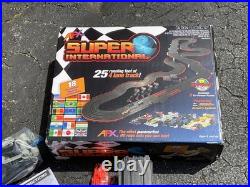 AFX Aurora Super International HO Scale Slot Car Track LOT