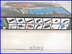 AFX Big Block Shootout 23-Foot HO Slot Car Track withChevy Chevelle & Ford Mustang
