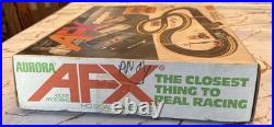 AFX Darlington HO Scale Race Track, Box, Instructions Vintage 1970s