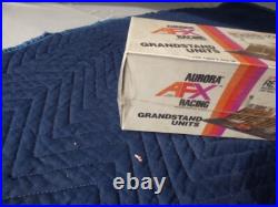 AFX GRANDSTAND Bleachers UNITS Revmatic Sound Aurora TJET TRACK SLOT CARS NOS