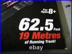 AFX Giant Raceway 62.5' HO Slot Car Track Set withTri-Power Pack=EX CONDITION