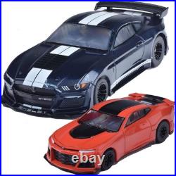 AFX Horsepower Shootout HO Slot Car Track Set Ford Mustang Camaro ZL1