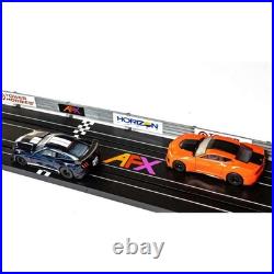 AFX Horsepower Shootout HO Slot Car Track Set Ford Mustang Camaro ZL1