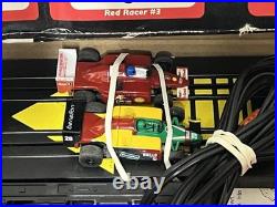 AFX Infinity Raceway HO Slot Car Set Track Ferrari F1 Benetton Formula 1