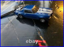 AFX Muscle Car Shootout Electronic 164 Slot Car 5 different track layouts Used