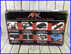 AFX SUPER COUPES HO Tri-Power Race Set Slot Cars Race Track 12.8' No Cars