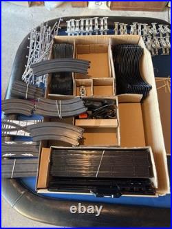 AFX Shelby Slot Car Racetrack Set Track, Cars & Accessories Missing One Car