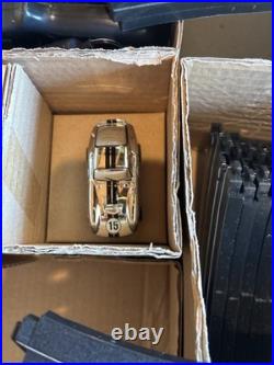 AFX Shelby Slot Car Racetrack Set Track, Cars & Accessories Missing One Car