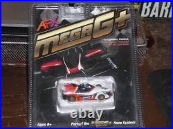 AFX Slot Car Track Pack 26 Ft. Open Box + 2 Cars And 2 Controllers Never Used