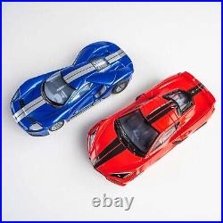 AFX Super Cars HO Scale Slot Car 15' Race Set Mega G+ Corvette C8 Ford AFX22032