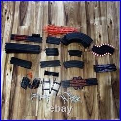 AFX TOMY Champion Rally 9941 Track Set Super G Plus With2 Cars 50 Ft Track Tested