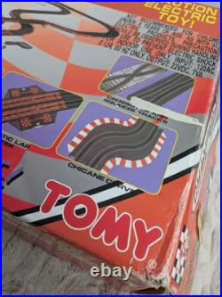 AFX TOMY Champion Rally 9941 Track Set Super G Plus With2 Cars 50 Ft Track Tested