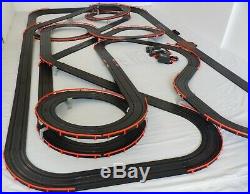AFX Tomy 66' Mega Giant Raceway Track Slot Car Set, 4' x 8' 100% Ready To RUN
