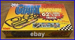 AFX Tomy Super G-Plus GIANT RACEWAY Slot Car Track Set #9868 with 3 Cars 62 1/2