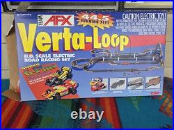 AFX Tomy Verta Loop Slot Car Track & Box Complete