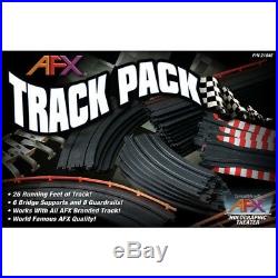 AFX Track Pack Slot Car Expansion Set 26 Feet of Straights, Curves & Squeezes