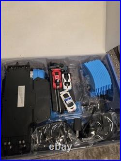 AGM MASTECH Top Racer Slot Car Track Set 1/64 LED Lap Counter 4 Cars MR-06U