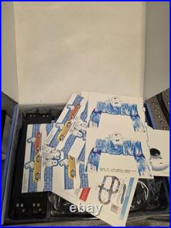 AGM MASTECH Top Racer Slot Car Track Set 1/64 LED Lap Counter 4 Cars MR-06U