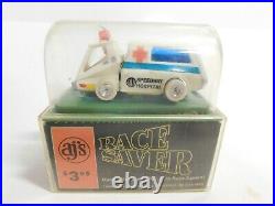 AJ's # TK 8600 Race Saver HO Slot Car Oscar Speedway Hospital Track Cleaner NOS