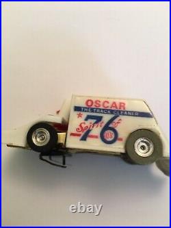 AJ's Twinn-K Race Saver Spirit of'76 OSCAR The Track Cleaner HO Slot Car