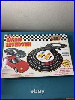 ARTIN Racing Showdown Corvette Slot Car Track Set NEW Sealed Magnetic Cars