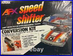 AURORA AFX SPEED SHIFTER SEALED MIB CONVERSION KIT WithCARS CONTROLLERS TRACK
