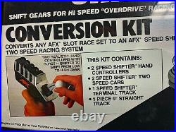 AURORA AFX SPEED SHIFTER SEALED MIB CONVERSION KIT WithCARS CONTROLLERS TRACK