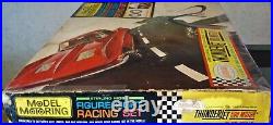 AURORA MODEL MOTORING #1300 T-JET 2 LANE HO Slot Car Race Track Set 2 Cars +Box