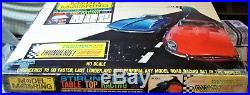 AURORA MODEL MOTORING #1302 T-JET 2 LANE HO Slot Car Race Track Set 2 Cars +Box